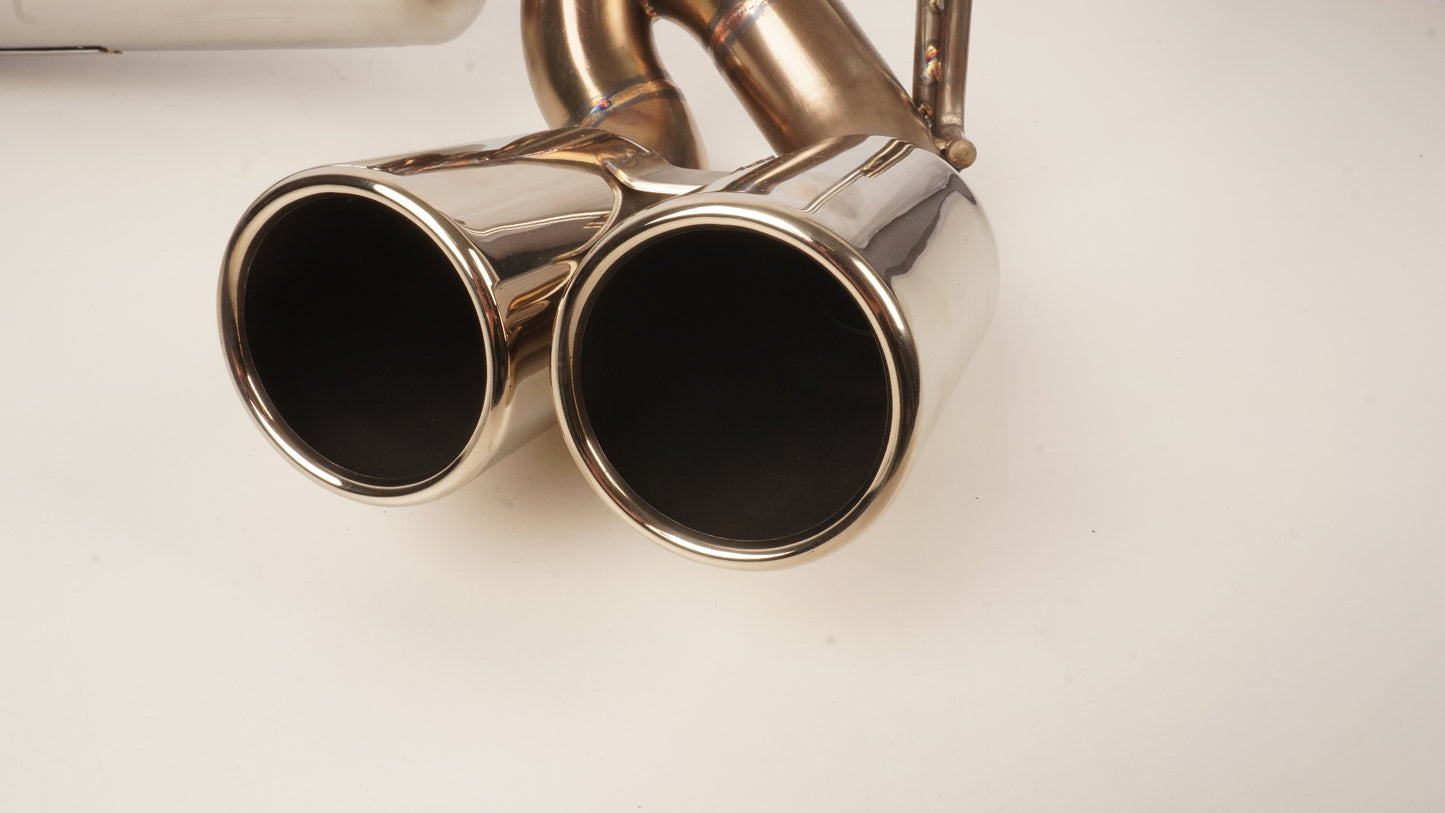 シーエルリンク リアマフラー タイプ2 ダブル出し ステンレス