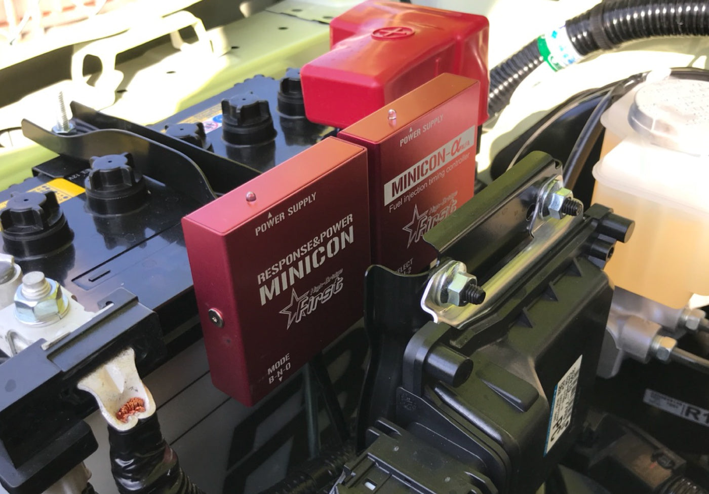 HB1st ハイブリッジファースト ミニコン&ミニコンαセット ※レスポンスジェット無し サブコンピューター JB64 ジムニー