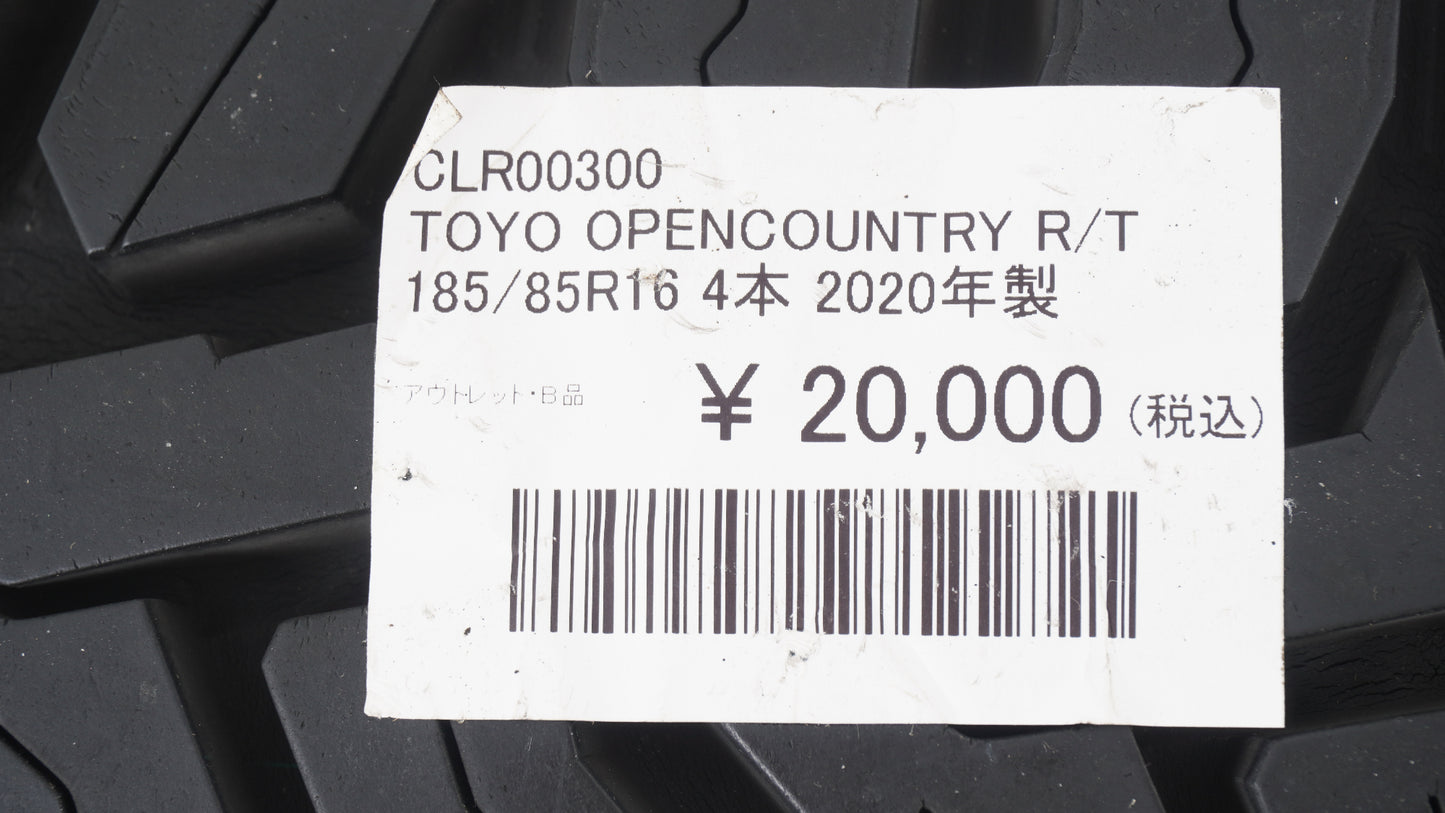 TOYO OPENCOUNTRY R/T 185/85R16 4本 2020年製