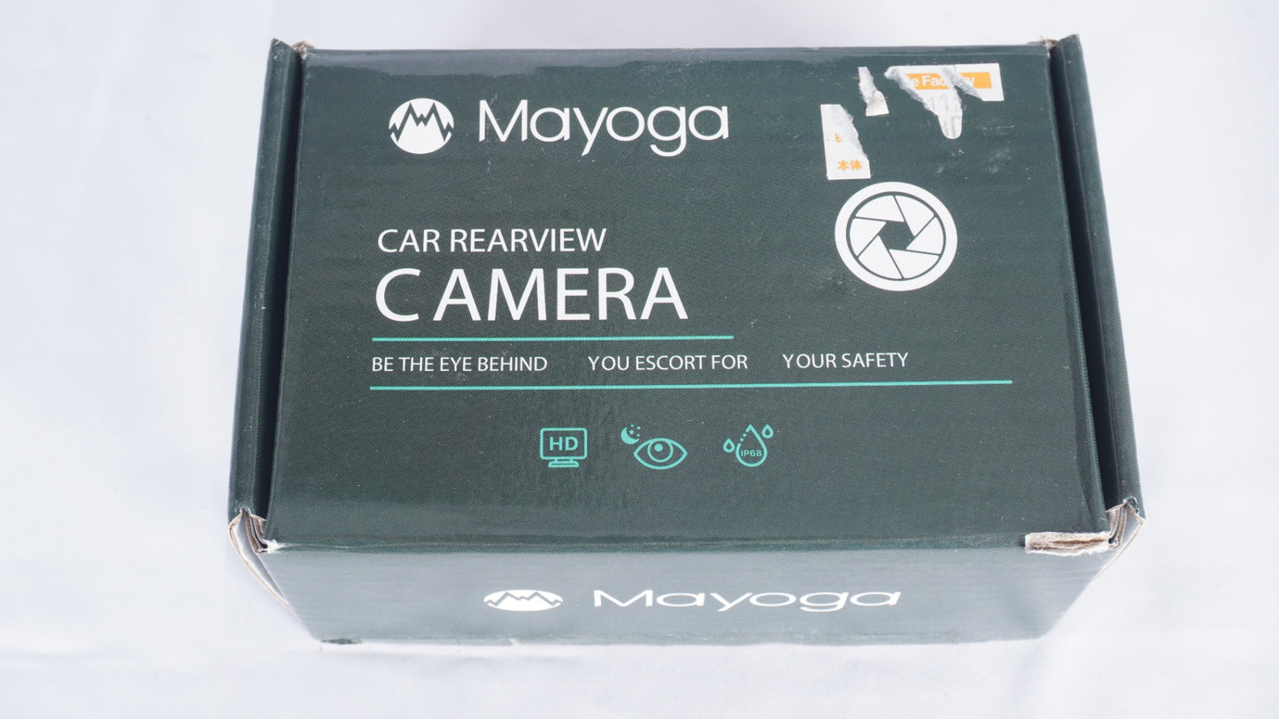 【未使用品】 メーカー不明 バックカメラ 汎用 ホワイト 完品