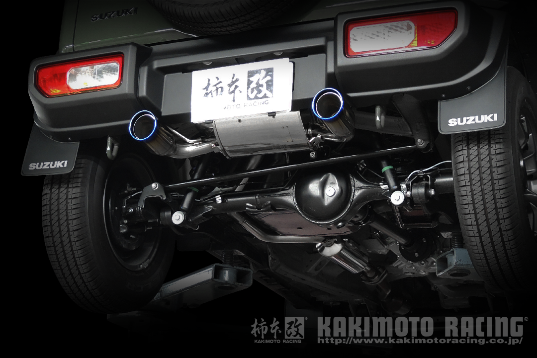 柿本改 KAKIMOTO RACING Class KR 左右出し センター付き 10加速騒音規制対応モデル JB74 マフラー