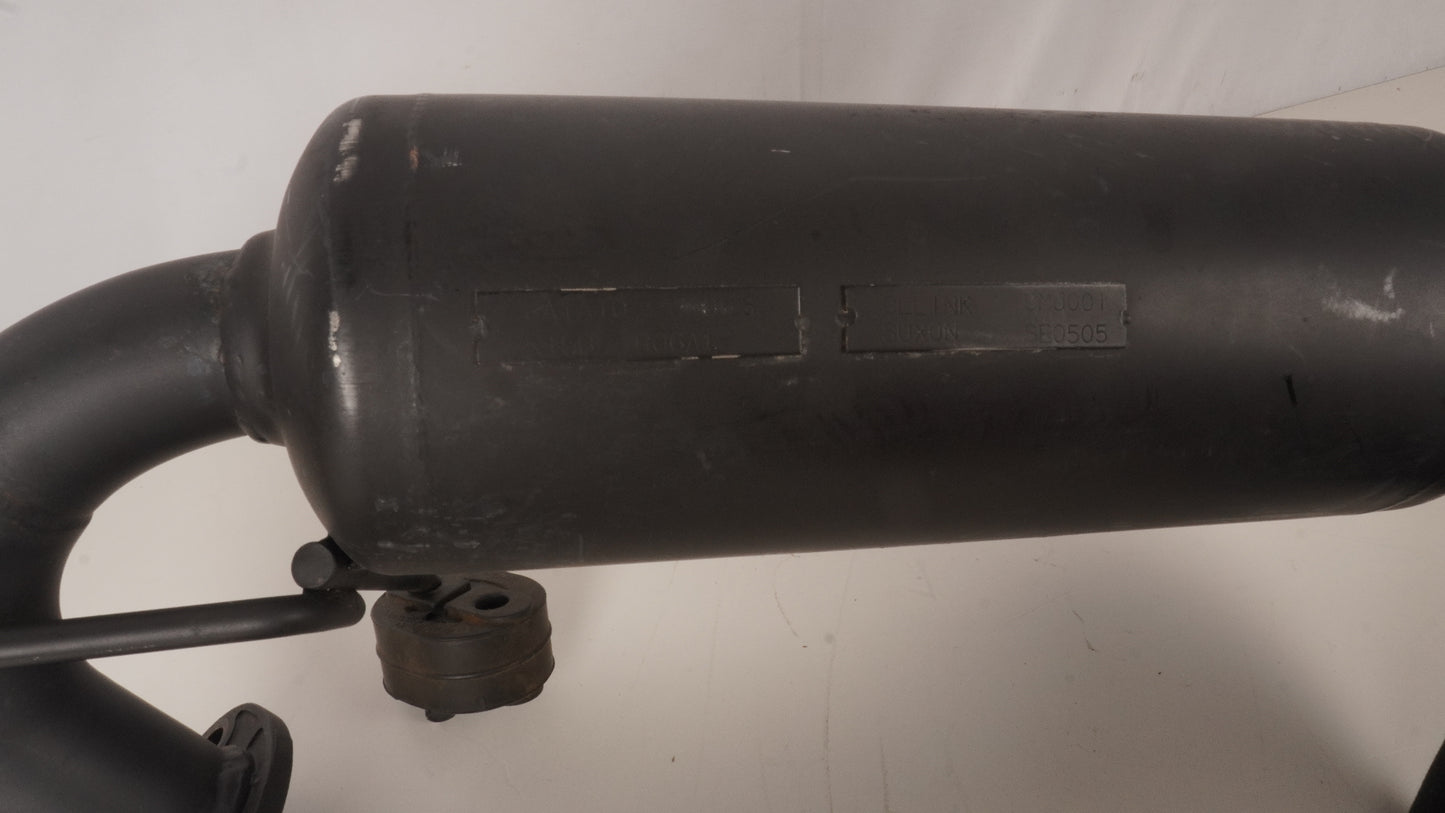 シーエルリンク リアマフラータイプ1 マットブラック