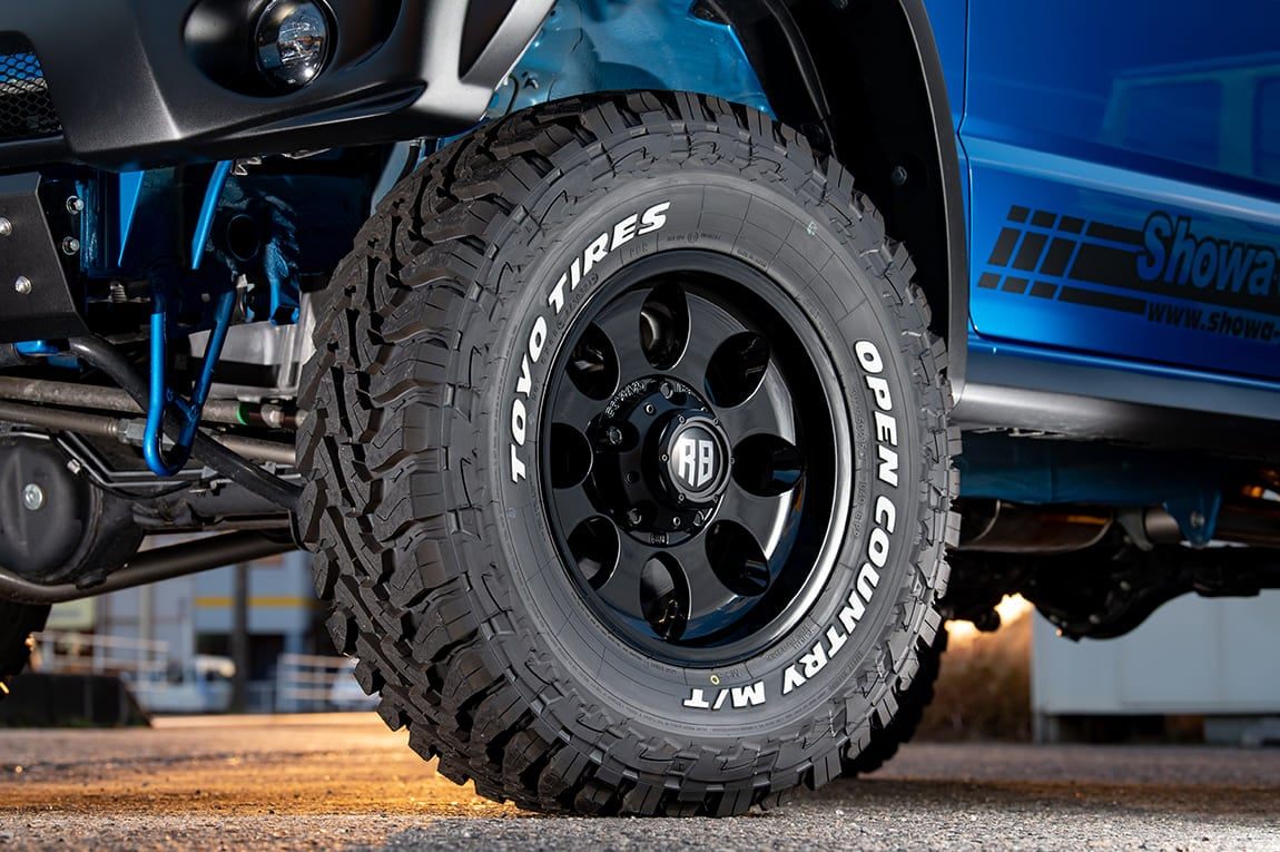 ショウワガレージ R8 マットブラック 15×6J ±0 5H-139.7 5本 ホイール