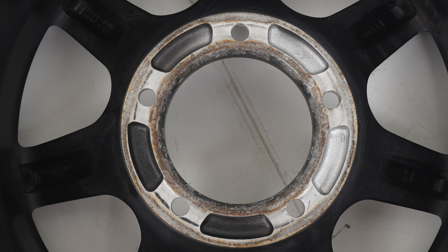 ORIGIN オリジン MUD-S7 16×5.5J -20 139.7-5H  4本 マットブラック ※インセット-20 ホイール
