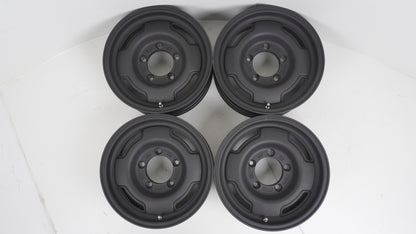 APIO WILDBOAR SR アピオ ワイルドボア アイアンブラック 艶消しブラック15×6J -5 139.7-5H 4本 ホイール