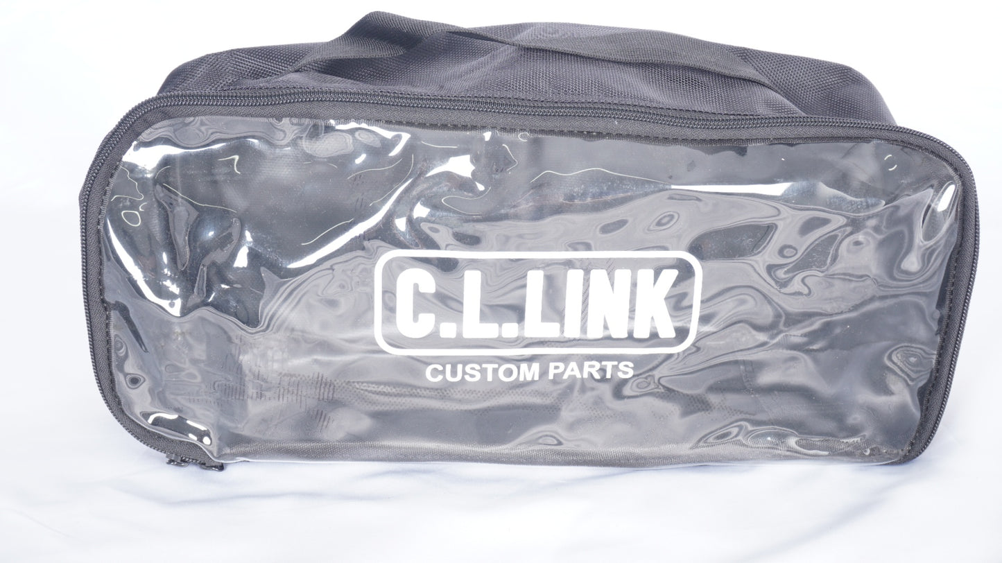 CLLINK シーエルリンク 牽引ロープ12t グレー 収納バッグ付き 汎用