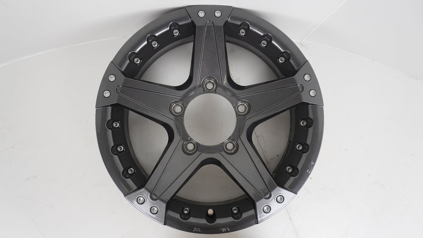 weds ADVENTURE MUDVANCE 01 ウェッズ マッドヴァンス SAF専売カラー ガンメタ 16×5.5J +22 139.7-5H 4本 ホイール 廃盤