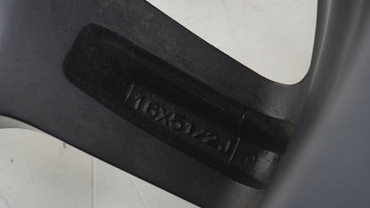ORIGIN オリジン MUD-S7 16×5.5J -20 139.7-5H  4本 マットブラック ※インセット-20 ホイール