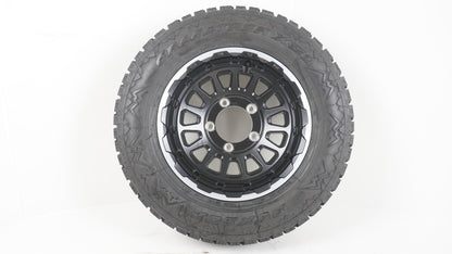 シーエルリンク ユニオンリム UNIONRIM HR MB/MC 16×5.5J +20 139.7-5H / ダンロップ グラントレック GRANDTREK XS1 215/70R16 WL ブラックレター側組み 2024年製 スタッドレス 4本セット