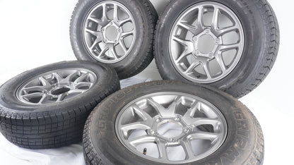 ジムニーJB64純正アルミホイール/GRIPMAX ICEX 215/70R16 2021年製 4本 バリ溝 JB64