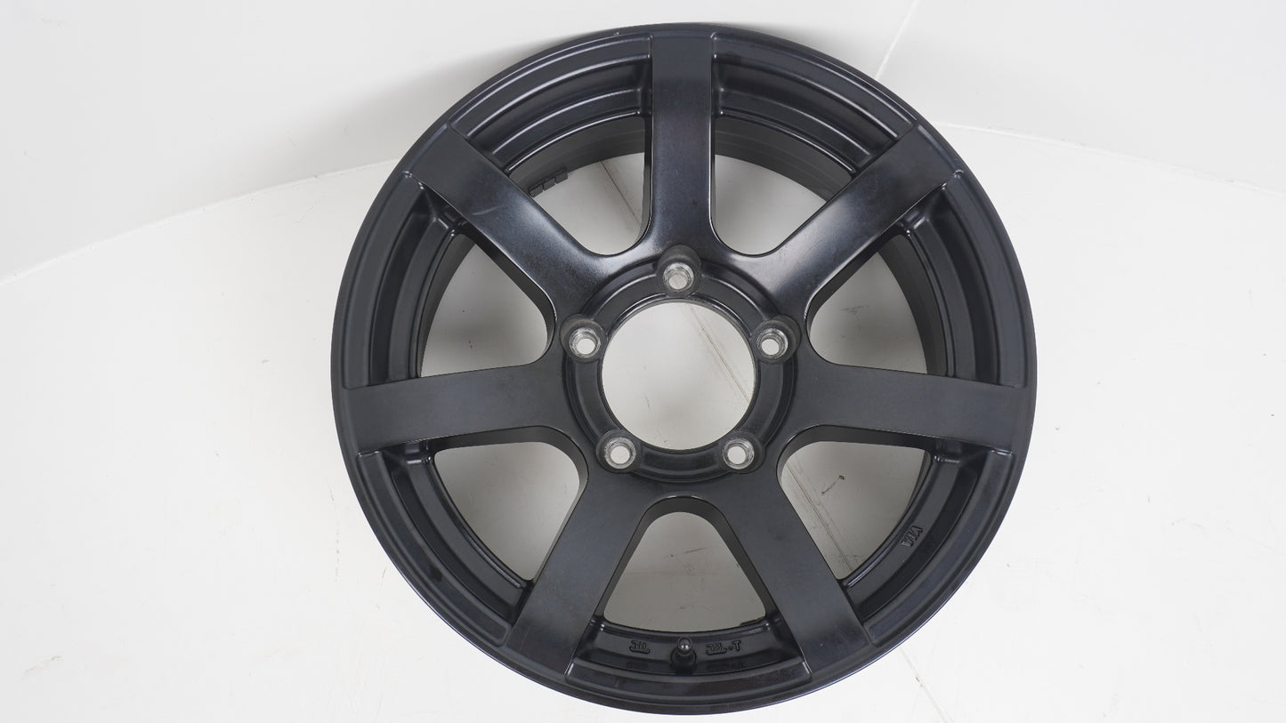 ORIGIN オリジン MUD-S7 16×5.5J -20 139.7-5H  4本 マットブラック ※インセット-20 ホイール