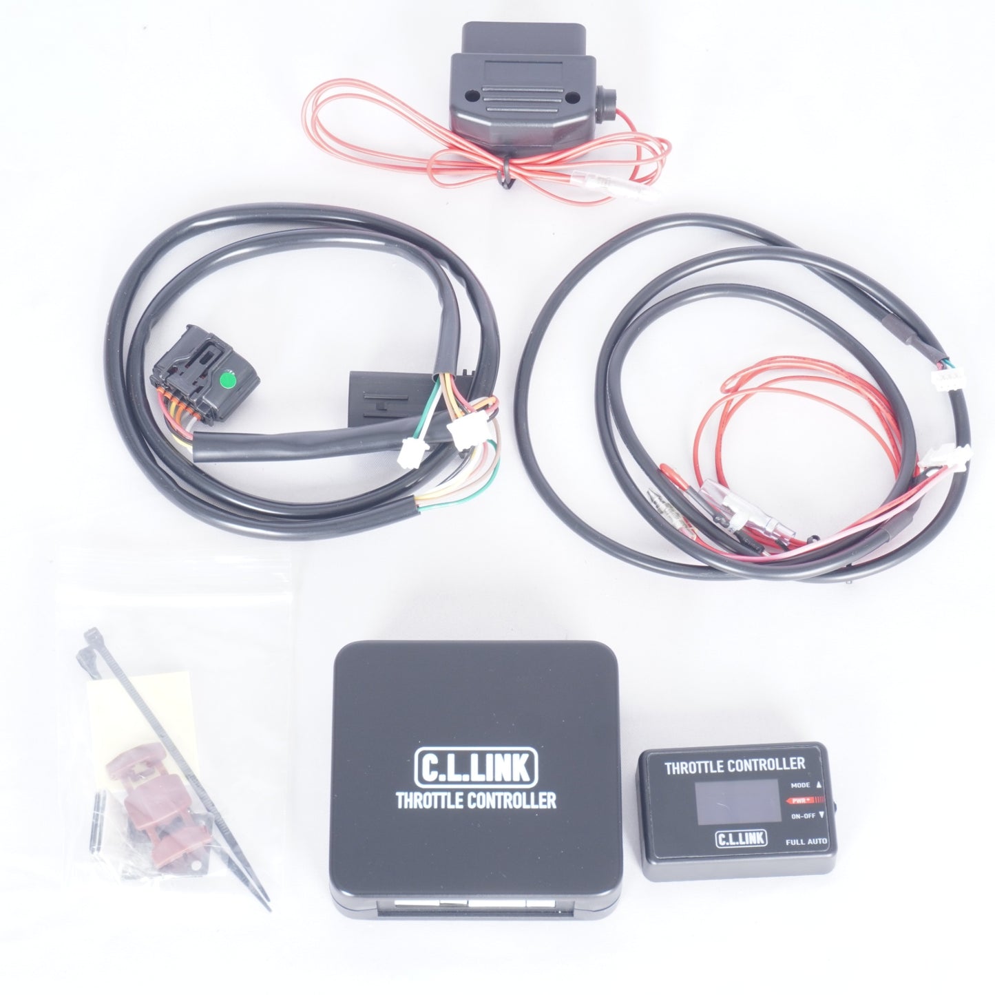 【未使用】 CLLINK シーエルリンク スロットルコントローラー OBDカプラー付き JB64 JB74 ジムニー シエラ 一部欠品あり