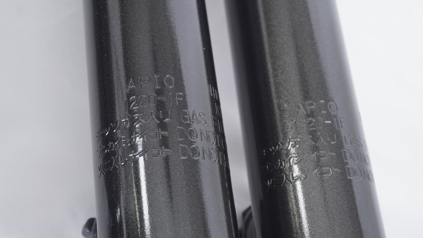 未使用に近い APIO アピオ ROADWIN ショックアブソーバー N8 減衰力14段階調整式 1台分 JB64 JB74 JC74 純正コイルスプリング・20mmアップサスペンションキット・ZERORISE用 1220-1F/1220-1R