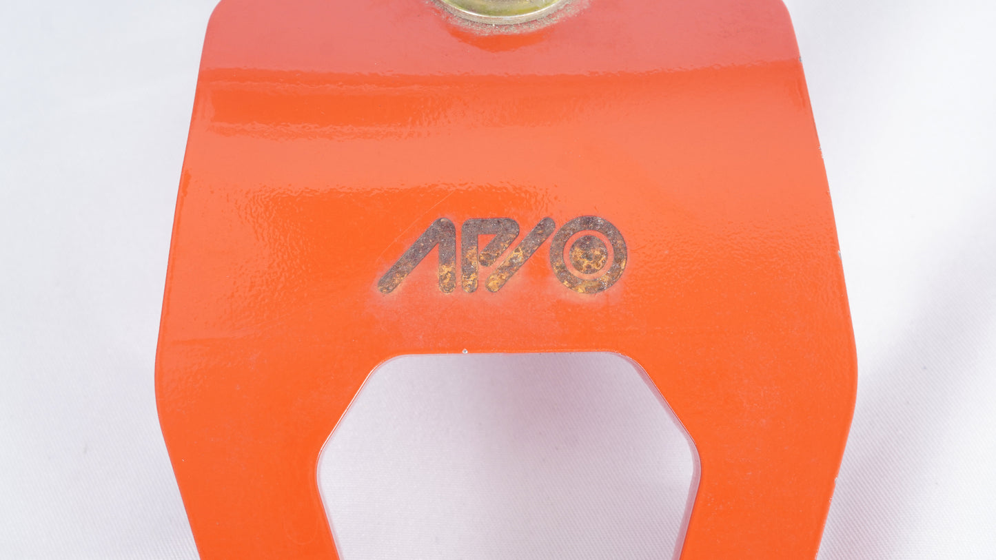 APIO アピオ タクティカルバンパー装着車用 リア牽引フック 9mm厚 レッド JB64 JB74 ジムニー シエラ リア左右取付可能