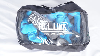 【未使用】 CLLINK シーエルリンク 12t 牽引ロープ ライトブルー 汎用