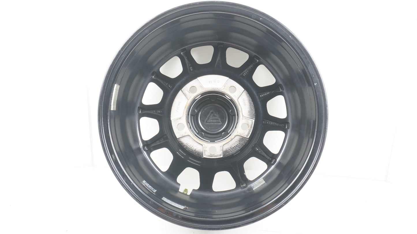 DELTAFORCE OVAL For JIMNY NOMADE / SIERRA デルタフォース オーバル MONOBLOCK / 16×6.0J -5 139.7-5H MAT SMOKE POLISH 4本 ホイール JB74シエラ JC74ノマド