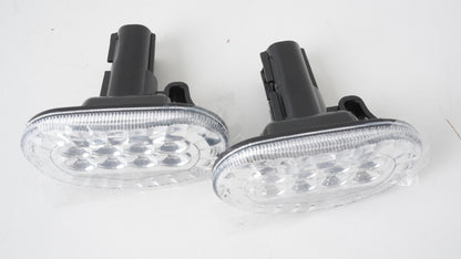 ショウワガレージ LEDサイドマーカー タイプ1 ジムニー JB64 シエラ JB74 ノマド JC74 クリア インナークローム 2個セット