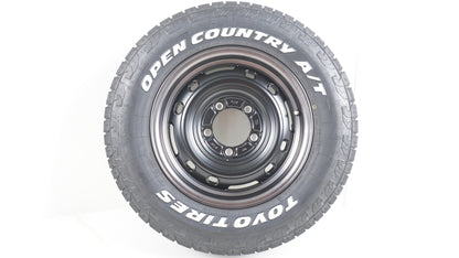 未走行品 シーエルリンク UNIONRIM TX ユニオンリム 16×5.5J +20 139.7-5H / 冬タイヤ規制対応 2025年製 TOYO OPENCOUNTRY A/T3 オープンカントリー 215/70R16 WL 4本セット タイヤホイールセット ホワイトレター