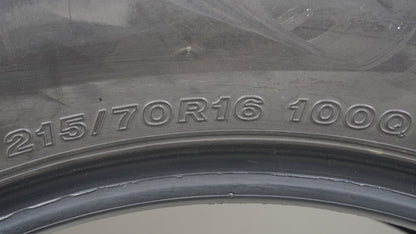【ゴム硬化なし】 2021年製 ブリヂストン ブリザック BLIZZAK DM-V3 215/70R16 4本 スタッドレス