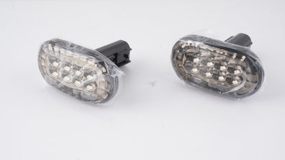 JB64 JB74 ジムニー シエラ  サイドマーカー / ウインカー 左右 LED ライトランプ KRB204 フロントウインカー（スモーク） + サイドウインカー （スモーク）