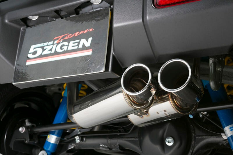 5ZIGEN SP SPEC STREET SP7004-N 2P マフラー JB64 純正バンパー用