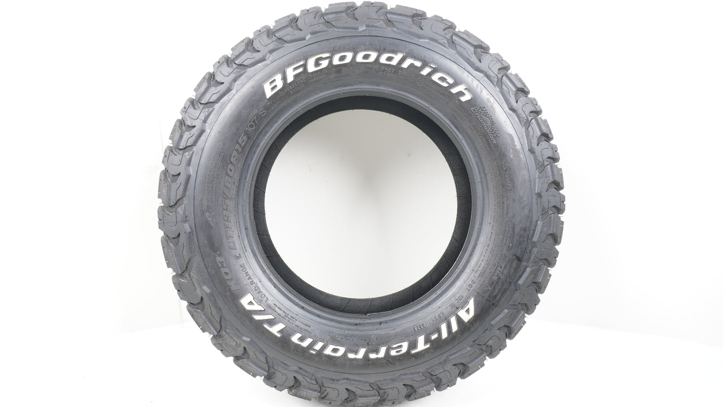 【走行僅か】【冬タイヤ規制対応】 2025年製 BFGoodrich ALL-TERRAIN KO3 グッドリッチ オールテレーン LT195/80R15 107S 4本