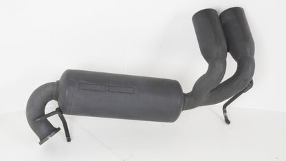 シーエルリンク リアマフラー タイプ2 ダブル出し マットブラック