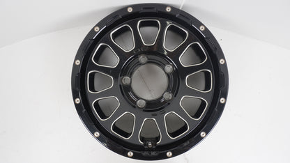DELTA FORCE OVAL デルタフォース オーバル ブラックマシニング BLACK MACHINING 16×5.5J +20 139.7-5H 4本 ホイール