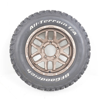 【使用僅か】 RAYS DAYTONA F6boost レイズ デイトナ 16×6J -5 139.7-5H / BFGoodrich KO3 225/70R16 2025年製 5本