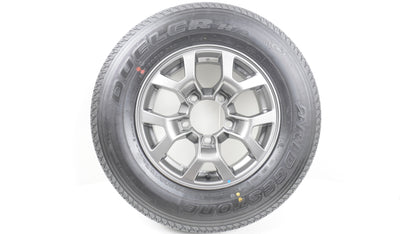 【未使用に近い】 スズキ ジムニーノマド純正ホイール 4本 15×5.5J +5 139.7-5H / 2026年製 BRIDGESTONE DUELER H/L 852 ブリヂストン デューラー 195/80R15 96S 4本