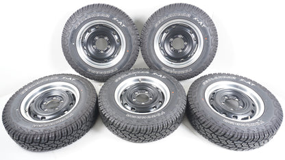 シーエルリンク ユニオンリム UNIONRIM TX MB/MC 16×5.5J +20 139.7-5H / 2024年製 YOKOHAMA GEOLANDAR X-AT G016 ヨコハマ ジオランダー 195R16C 104/102Q OWL ホワイトレター 5本 タイヤホイール