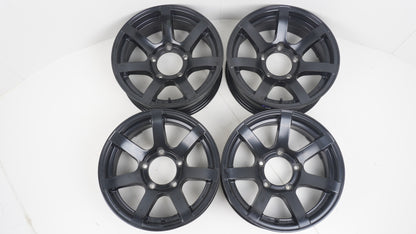 ORIGIN オリジン MUD-S7 16×5.5J -20 139.7-5H  4本 マットブラック ※インセット-20 ホイール