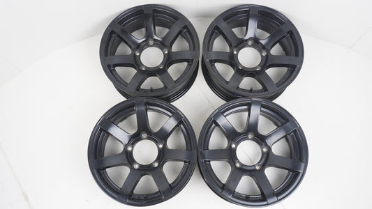 ORIGIN オリジン MUD-S7 16×5.5J -20 139.7-5H  4本 マットブラック ※インセット-20 ホイール