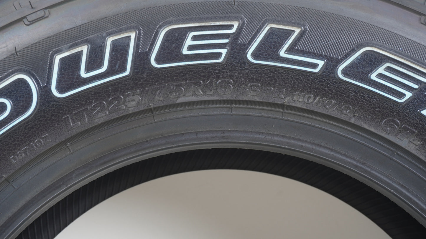 新品 2024年製 ブリヂストン デューラー BRIDGESTONE DUELER M/T 674  225/75R16 4本