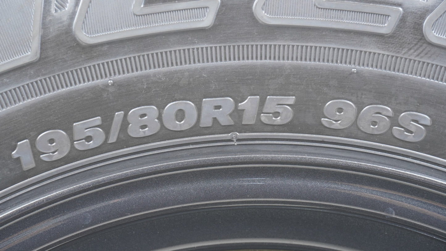 【未走行】 スズキ ジムニーノマド純正スチールホイール 15×5.5J +5 139.7-5H / 2026年製 BRIDGESTONE DUELER H/L 852 ブリヂストン デューラー 195/80R15 96S  1本