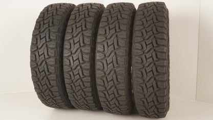 WEDS ウェッズ ADVENTURE アドベンチャー  HASE SPECⅡ ハセスペック2 LIGHT GUN METALLIC 16×5.5J +22 139.7-5H / TOYO OPENCOUNTRY オープンカントリー R/T 185/85R16 2022年製 バリ山 4本セット