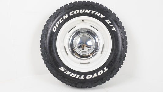 スペア用 CRIMSON DEAN CROSSCOUNTRY クリムソン ディーン クロスカントリー 16×5.5J +20 139.7-5H  / TOYO OPENCOUNTRY R/T オープンカントリー 185/85R16 105/103N LT 8PR 2022年製 未走行 1本  タイヤホイールセット