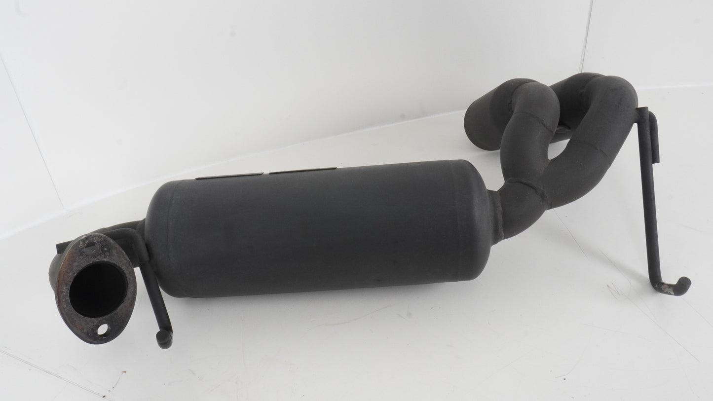 シーエルリンク リアマフラー タイプ2 ダブル出し マットブラック