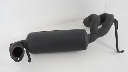 シーエルリンク リアマフラー タイプ2 ダブル出し マットブラック