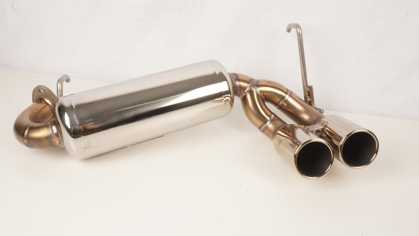 シーエルリンク リアマフラー タイプ2 ダブル出し ステンレス