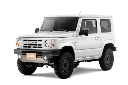 DAMD ダムド ザ・ルーツ フロントバンパー “JIMNY the ROOTS”&“little : B” 粗目ﾏｯﾄﾌﾞﾗｯｸ×ｶﾞﾝﾒﾀ JB64ジムニー