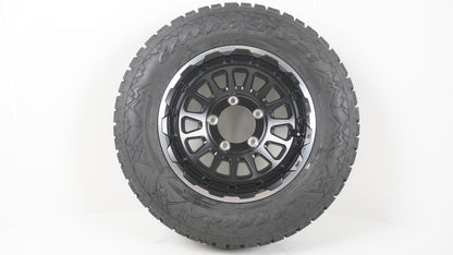 シーエルリンク ユニオンリム UNIONRIM HR MB/MC 16×5.5J +20 139.7-5H / ダンロップ グラントレック GRANDTREK XS1 215/70R16 WL ブラックレター側組み 2024年製 スタッドレス 4本セット