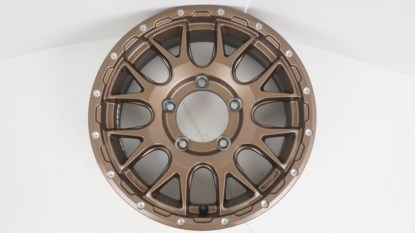 WEDS ADVENTURE MUD VANCE08 ウェッズ マッドヴァンス ブロンズ 16×5.5J +22 139.7-5H 4本 ホイール