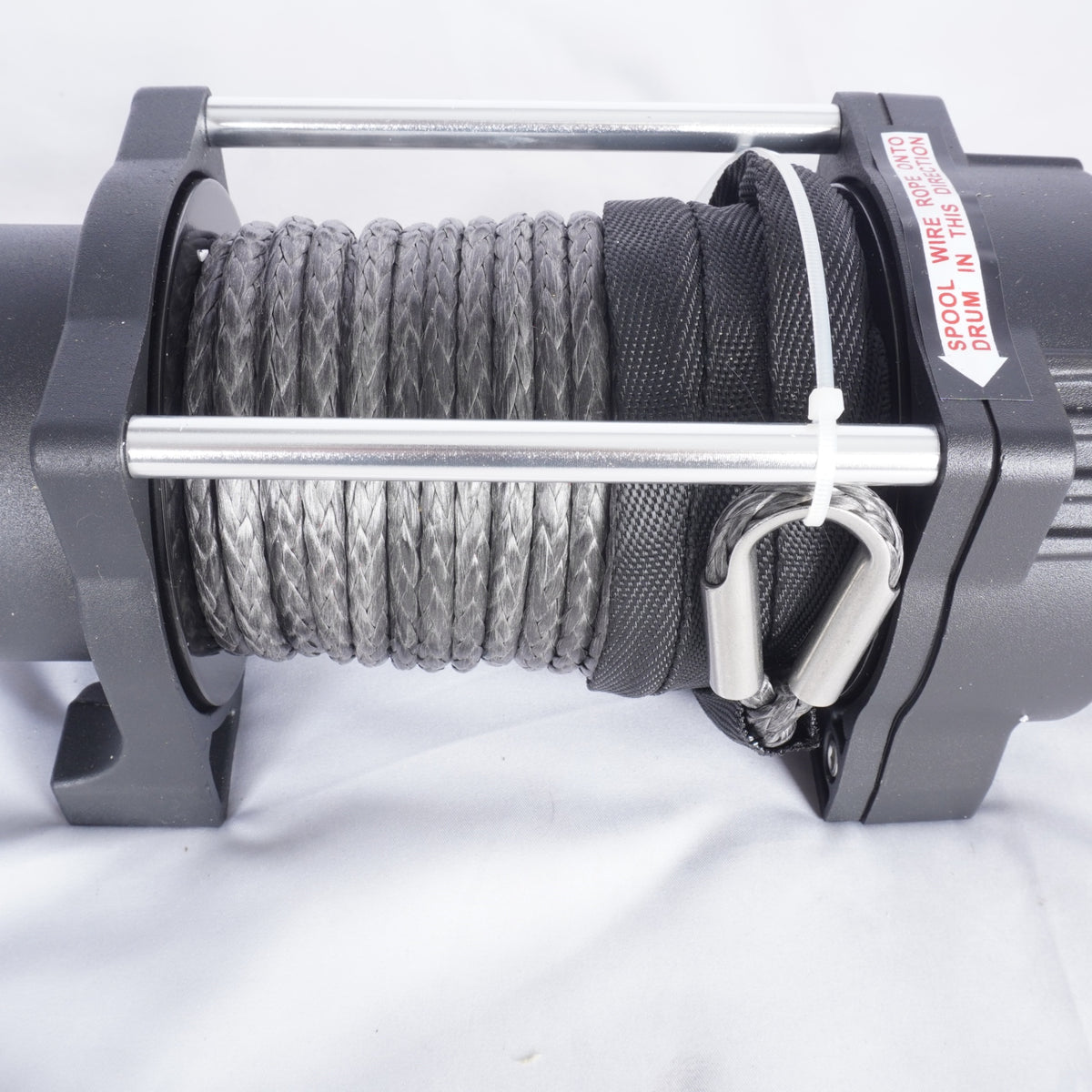 【未使用】 CLLINK シーエルリンク 6000lbs 電動ウインチ 12V ファイバーロープ仕様 汎用