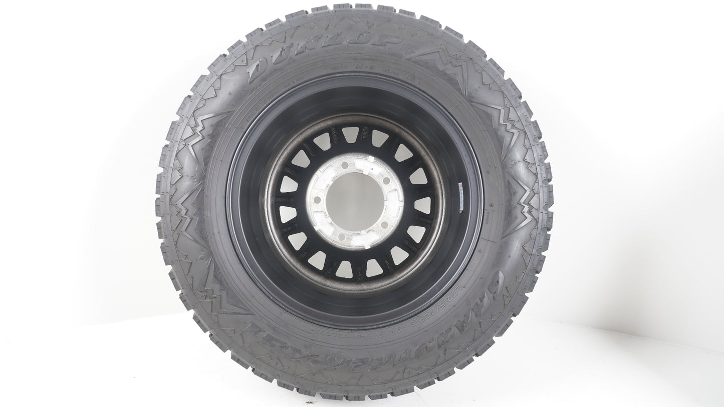 シーエルリンク ユニオンリム UNIONRIM HR 16×6.0J ±0 139.7-5H MBMSC / ダンロップ グラントレック DUNLOP GRANTREK XS1 215/70R16 4本 2024年製