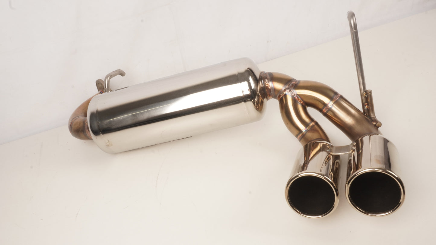 シーエルリンク リアマフラー タイプ2 ダブル出し ステンレス