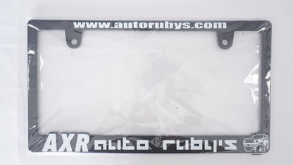 未使用品 オートルビーズ  AXR ナンバーフレーム 2個セット