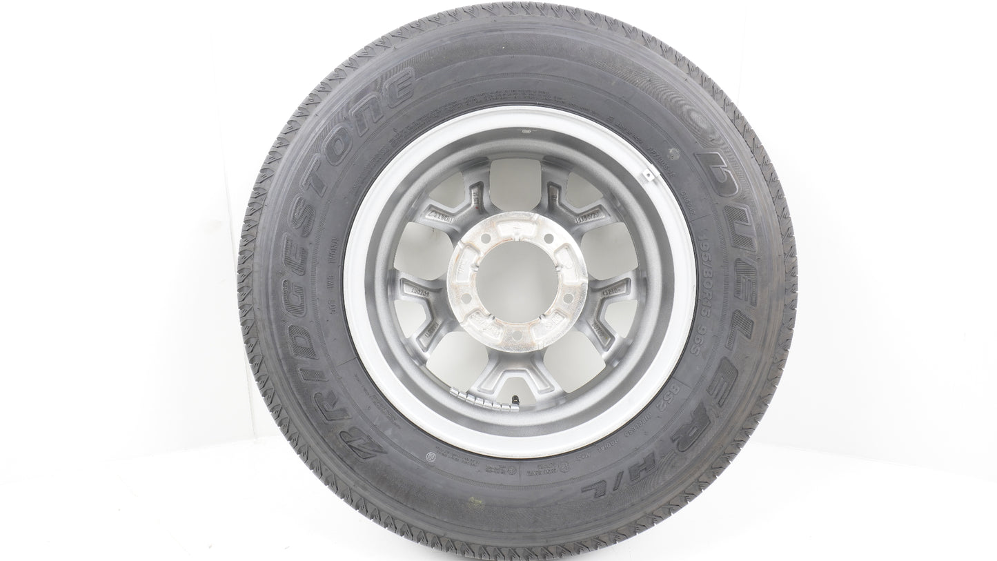【未使用に近い】 スズキ ジムニーノマド純正ホイール 4本 15×5.5J +5 139.7-5H / 2026年製 BRIDGESTONE DUELER H/L 852 ブリヂストン デューラー 195/80R15 96S 4本