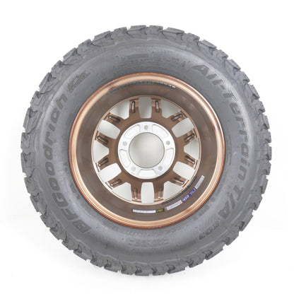 【使用僅か】 RAYS DAYTONA F6boost レイズ デイトナ 16×6J -5 139.7-5H / BFGoodrich KO3 225/70R16 2025年製 5本