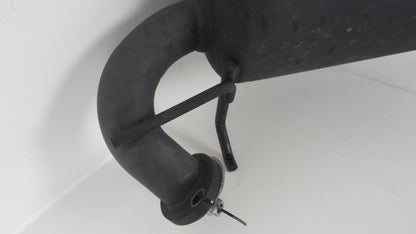 シーエルリンク リアマフラー　シングル出し　マットブラック